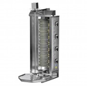 M077-3D ELEKTRİKLİ ÜST MOTORLU DÖKÜMLÜ DÖNER MAKİNESİ 6 Isıtıcılı